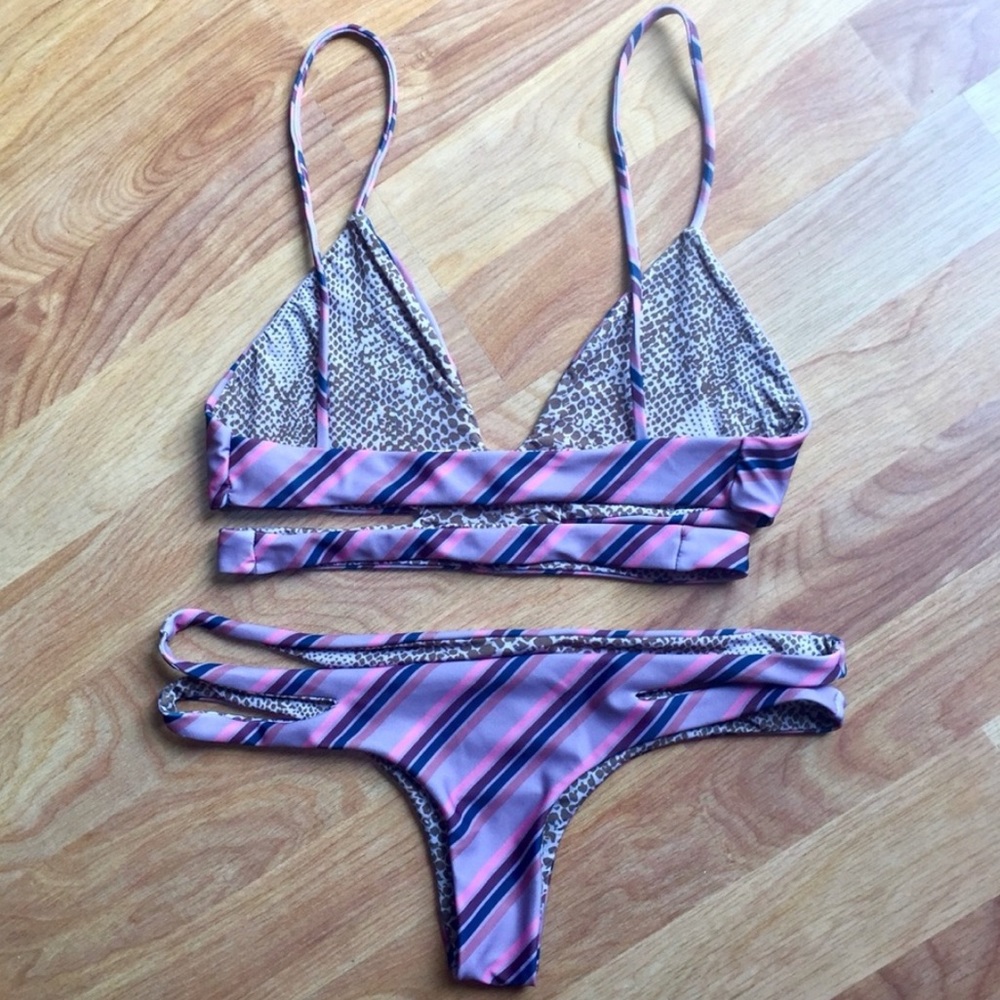 ACACIA - 70s print set haiku top /Baldwin bottom - Picture 2 of 5